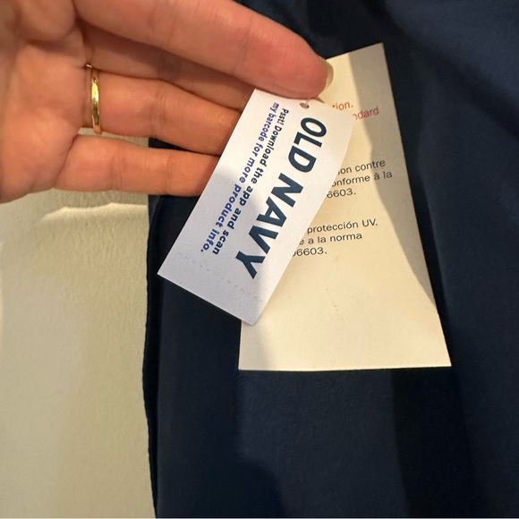 Old Navy Navy Blue & White Swim Trunks size small ๐ - Picture 10 of 14